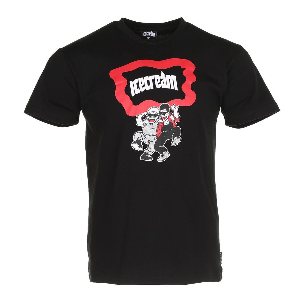 Ice Cream Pals Short Sleeve Tee Black LG